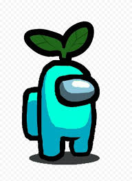 Hd Cyan Light Blue Among Us Character With Green Leaf Hat On Head Png In 2020 Cute Christmas Wallpaper Cartoon Wallpaper Iphone Print Stickers