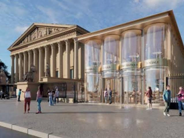 Paris. À l'Assemblée nationale, les vieilles pierres vont-elles bientôt laisser place à une verrière moderne ?