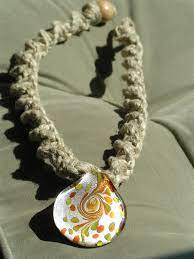 Orange And Yellow Glass Pendant Hemp Necklace Etsy Necklace Etsy Pendant Hemp Necklace