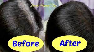 Use a rattail comb to get the most precise part and ensure that you'll be able to get the color all the way at the root and that it'll be distributed evenly throughout your hair. How To Get Rid Of Grey Hair Works Natural Home Remedies Lovely Beauty Tips Youtube