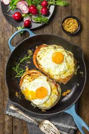 Croque Madame Le Creuset Style Nerds With Knives Recipe Croque Madame Brunch Dishes Food