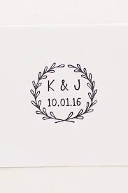 Wedding Rubber Stamp Initials Stamp Custom Rubber Stamp Etsy Wedding Initials Fun Wedding Invitations Wedding Invitations Diy