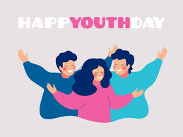Tweet us @350africa with the future you'd like to see this #youthday. Premium Vector International Youth Day Background