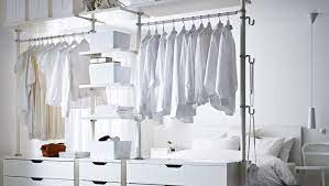 ikea dan acik dolap ve rafli giyinme odalari 2016 cool kadin magazin moda ve kadina dair her ikea yatak odasi yatak odasi mobilyalari yatak odasi depolama