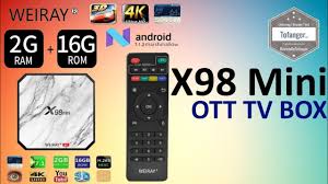 And all this is with centralized control via the website! X98 Mini Android Tv Box Ott Tv Box 2gb Ram 16gb Stockage Amlogic S905w Android 7 Unboxing Youtube