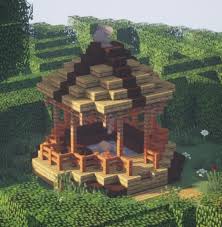 Minecraft Gazebo In 2020 Minecraft Architecture Minecraft Blueprints Minecraft Houses