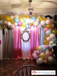 Hall Birthday Decoration At Home Wall Pin By Quotemykaam Com On Birthday Decoration Ideas Birthday Decorations Birthday Party Decorations 1st Birthdays