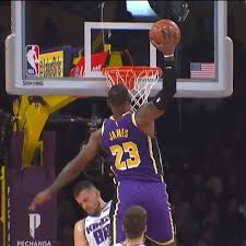 Lebron james threw down a vicious dunk on the portland trail blazers center jusuf nurkić, sending shockwaves through the portland arena. Nba Best Dunks From Lebron James With The Lakers Facebook