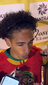 Kennedy Rocha de Marquense, brinda declaraciones tras la victoria 2-0 ante  Comunicaciones en la ida de cuartos de final.