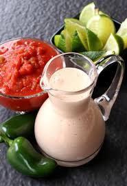 Pin By Mantitlement On Recipes In 2020 Creamy Salsa Taco Salad Dressing Mexican Salad Dressings