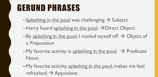 Maybe you would like to learn more about one of these? Quiz Gerunds And Gerund Phrases Proprofs Quiz