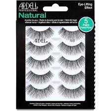 Ardell false eyelashes wispies black, 1 pack (5 pairs of strip lashes per pack). Ardell Lash Natural 105 5 Pair Multipack Ulta Beauty