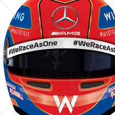 Creation date dec 3, 2020; George Russell F1 Driver Helmet Print Season 2020 Art Collectibles Prints Vadel Com