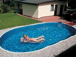 Sa conception maline la rend simple à installer. Piscine Hors Sol Ovale Azuro Luxe 5 5x4m 7x4m 9x4 5m