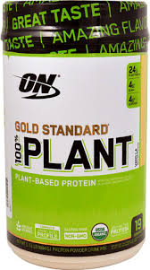 Optimum nutrition gold standard whey whey protein isolates (wpi) are the purest form of whey protein that currently exists. Optimum Nutrition Gold Standard 100 Plant Protein Vanilla 19 Servings Vitacost