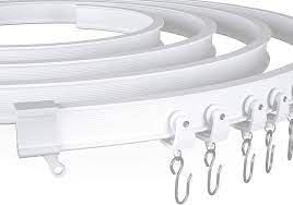 Buy Ceiling Curtain Track Curved Curtain Rail Flexible Curved Ceiling Track For Curtains Room Divider Rv Curtain Shower Curtain Hospital Curtain Track System Online In Turkey B08c9n64gl