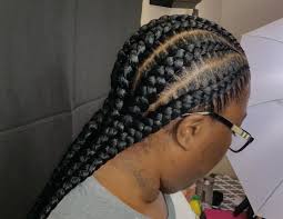 Cornrows without extensions step 1: Feed In Braids Ebena Blog