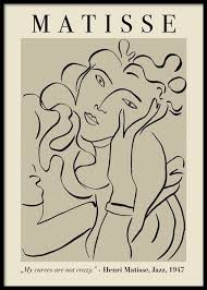 Illustration Art Illustrations Drawings Desenio Com Henri Matisse Nature Posters Matisse