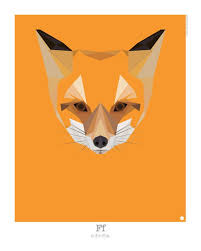 Graphic Art Animal Alphabet By Mat Mabe Animal Alphabet Geometric Art Graphic Art