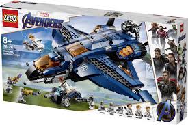 It covers all 26 levels, both bonus and story, as well boss: Lego Marvel Superheroes Avengers Ultimate Quinjet New