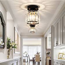 Aurora ceiling light has a multitude of crystals and pendants. Crystal Ceiling Lights Fans Search Lightinthebox