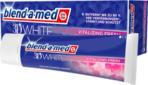 You'll receive email and feed alerts when new items arrive. Blend A Med Zahnpasta 3d White Vitalizing Fresh 75 Ml Dauerhaft Gunstig Online Kaufen Dm De
