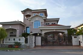 Kalau rumah teres macam sandwich rumah semi detached semi d rumah berkembar separa terpisah kita rumah mewah bertingkat dua. Rumah 2 Tingkat Banglo Google Search House Designs Exterior House Styles Dream Home Design