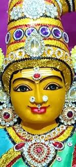 Seremban Sri Durgai Amman first day Navaratri Alangaram… Alangaram done by  Karthick Shivam