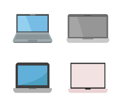42,957 computer icons in svg and png: Laptop Computer Icon Set 931955 Vektor Kunst Bei Vecteezy