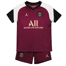 Le coq sportif until 1977 . Psg Third Kids Football Kit 20 21 Soccerlord