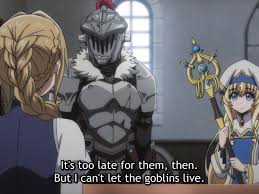 After the land of the goblins quest, a plain of mud sphere may be used to teleport here. Anime Series Review Goblin Slayer Season 1 Reelrundown Entertainment