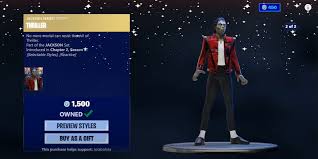 We did not find results for: Fortnite Has A New Michael Jackson Skin Thriller Earlygame