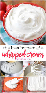 Homemade Whipped Cream Step By Step Video Lil Luna Recipe Homemade Whipped Cream Recipes With Whipping Cream Homemade Whipped Cream Recipe