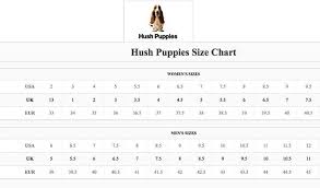 Hush Puppies Size Chart Width Best Picture Of Chart