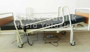 Hasta Yatagi Uzerinde Yatak Pedi Yatak Sampuan