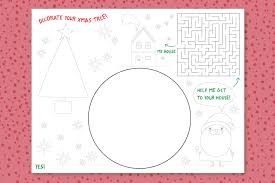 The ohio star is a favorite amongst quilters! Printable Christmas Placemat Yes We Made This