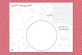 July 14, 2016 at 10:18 am. Printable Christmas Placemat Yes We Made This