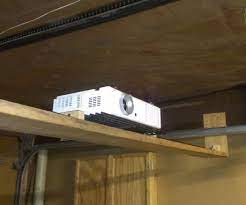 Adjustable Under Garagedoor Shelf Projector Mount Projector Shelf Projector Mount Projector