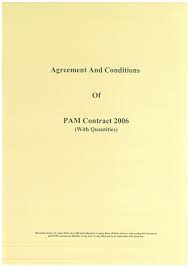 Since legal knowledge is important in dealing with contract terms, construction practitioners must have at least basic in the first step, it is focusing only on provisions in contract document such as pwd 203/203a, iem1989, cidb 2000, pam2006 and fidic conditions. Pam Contracts Agreement And Conditions Of Pam Contract 2006 With Quantities