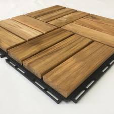 Teak wood flooring is availed in the market at a this teak wood flooring has proven longevity and the wood's ability to withstand water damage, rot, and to repel insects. Balcony Teak Wooden Deck Tiles Vietnam Interlocking Teak Wood Floor Tiles For Outdoor Terrace Pools Global Sources
