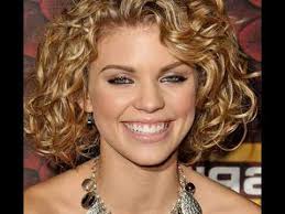 Round faces and short hair are a match made in hair heaven. Short Curly Hairstyles For Chubby Faces Youtube