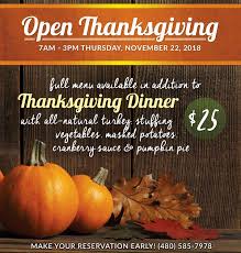 Updated 1125 gmt (1925 hkt) november 22, 2018. Open Thanksgiving Tryst Cafe