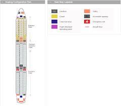 37a and l are not economy plus seats because the exit row slide takes up most legroom. Boeing 787 9 Reverse Herringbone Seat Layout