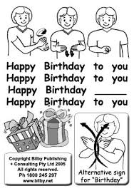 Happy Birthday In Sign Language Bsl 7 Happy Birthday Sign Language Songs Learn Sign Language Sign Language For Kids