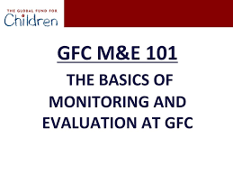 Wörterbuch und leitfaden der deutschen rechtschreibung mit einem anhang: Gfc M E 101 The Basics Of Monitoring And Evaluation At Gfc Ppt Download