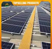 Easy Installation High Strength Grid FRP Walkway for Solar Panel Mounting