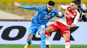Wissam ben yedder (as monaco) et florian thauvin (om) ©maxppp. I6z06zqu8wox2m