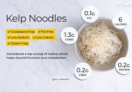 kelp noodles benefits side effects