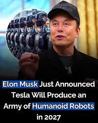 📣Tesla CEO, Elon Musk, unveiled humanoid robot “Optimus” on AI Day 2022. The company plans to mass produce and sell the robots at a cost less than $20000. 📲 Click https://www.theguardian.com/technology/2022/sep/30/tesla -optimus-humanoid-robot-elon ...
