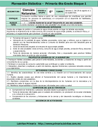 Somos una familia que te presentamos lo bonito que hay en la ciudad donde. Doc Plan 6to Grado Bloque 1 Ciencias Naturales 2016 2017 Juan Escutia Academia Edu